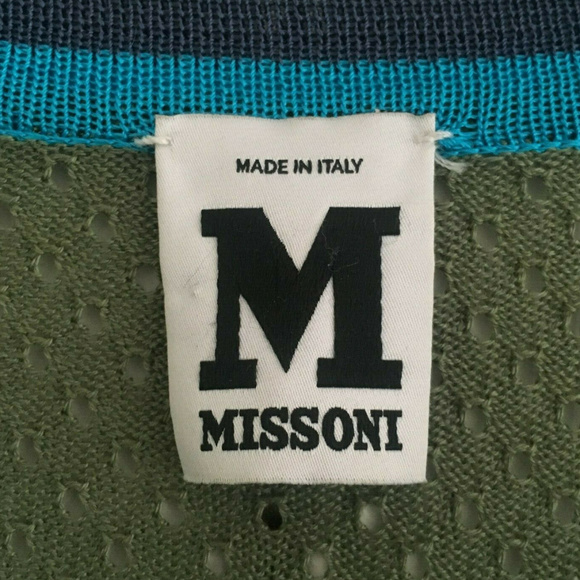 Missoni athletic jersey mini dress in turquoise, n - Picture 8 of 8